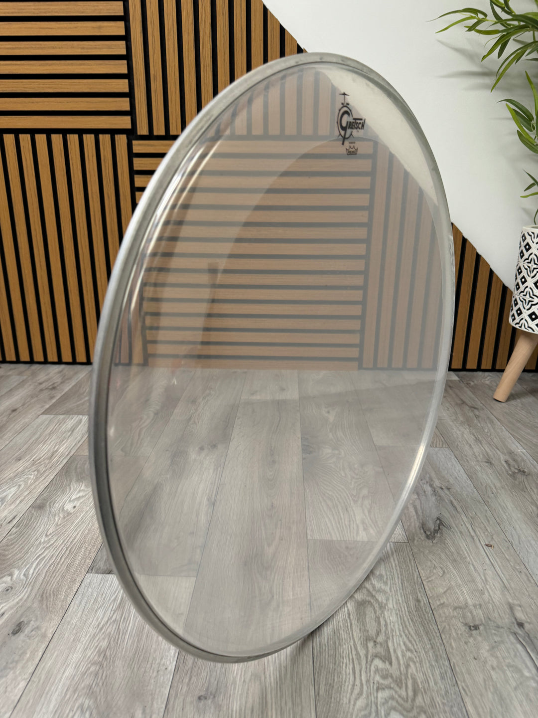 Gretsch by Remo Bass 22" Drum Heads (Pair) / White & Clear #OO30