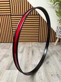 Bass Drum 22” Metal Hoop Rims Hardware / Red #OO31