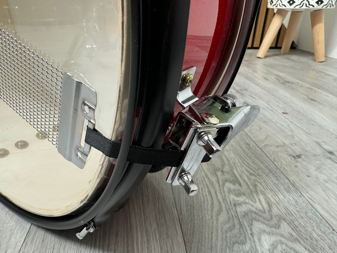 Gear4Music 14” x 5.5” Snare Drum / 6-Lug / Red #OO34