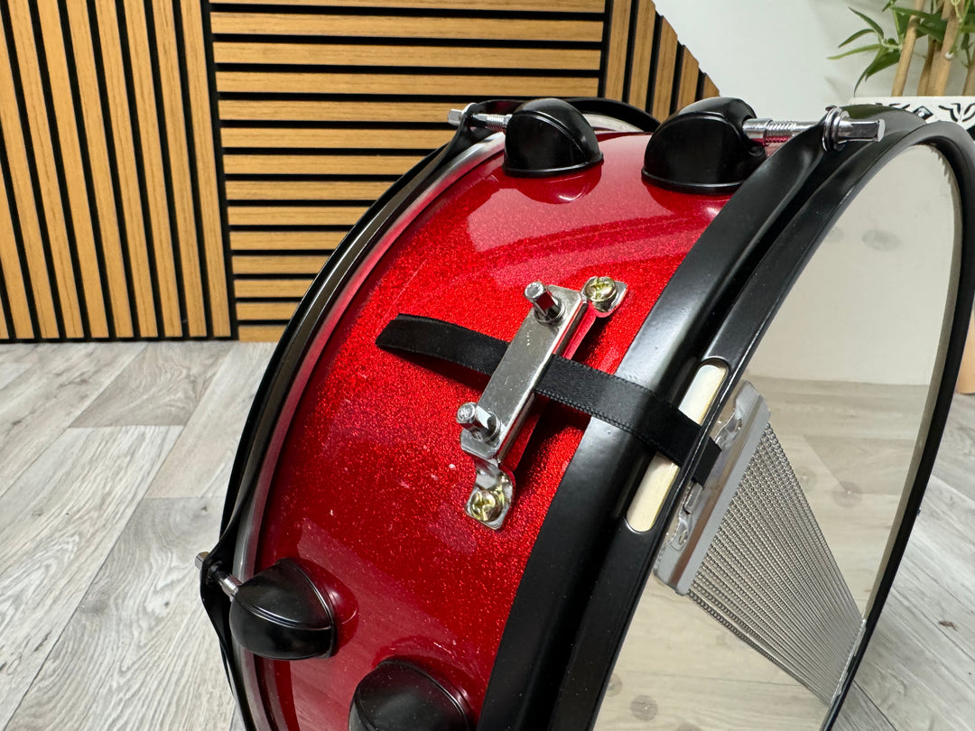 Gear4Music 14” x 5.5” Snare Drum / 6-Lug / Red #OO34