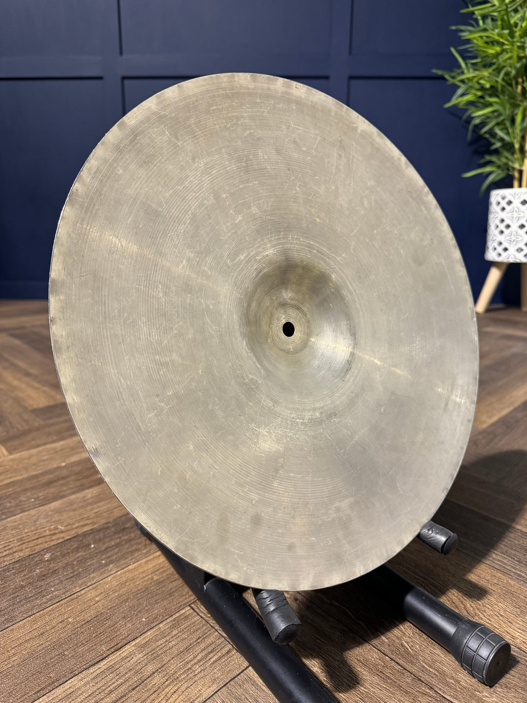 Vintage Zyn Crash Cymbal 14”/35cm / Drum Accessory #MS2