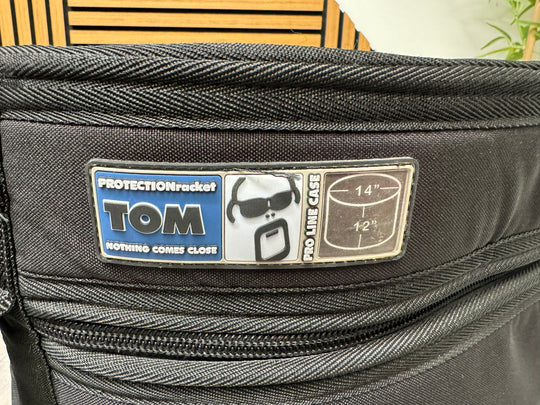 Protection Racket 14”x12” Tom Drum Lined Soft Case Bag #WE54