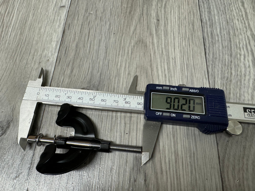 Black Bass Drum Tension Rods And Claws / Drum Hardware x6 #OO38