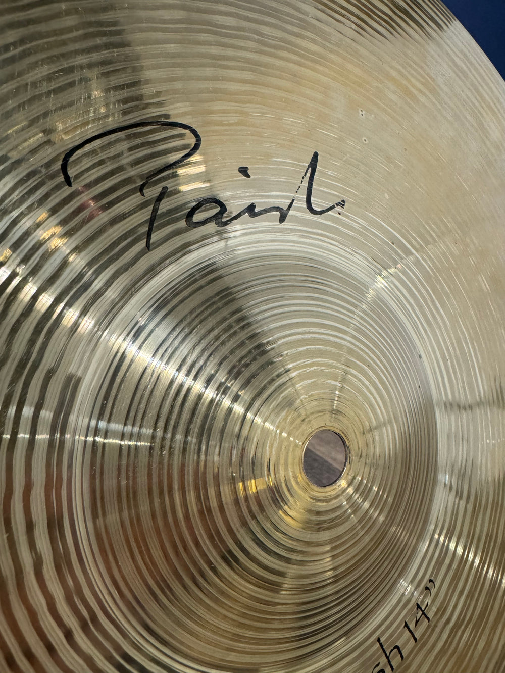 Paiste Signature Fast Crash 14"/35cm Cymbal / Drum #MS7
