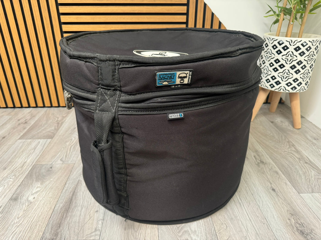 Protection Racket 18”x16” Tom Drum Lined Soft Case Bag #WE58