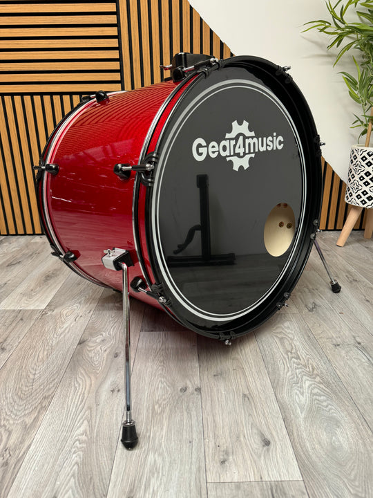 G4M 22"x16" Bass Drum / Kick Drum / Red #OO42