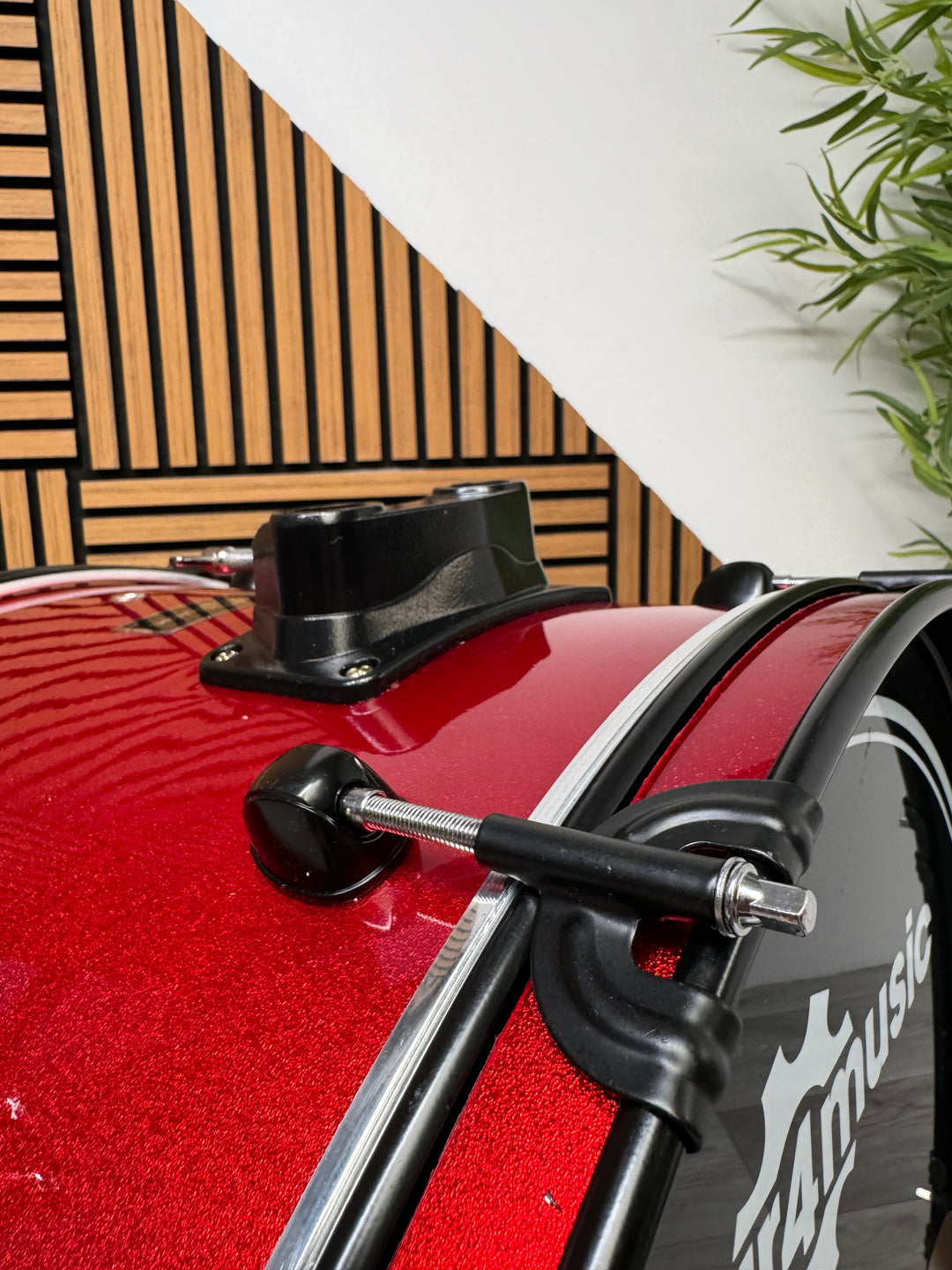 G4M 22"x16" Bass Drum / Kick Drum / Red #OO42