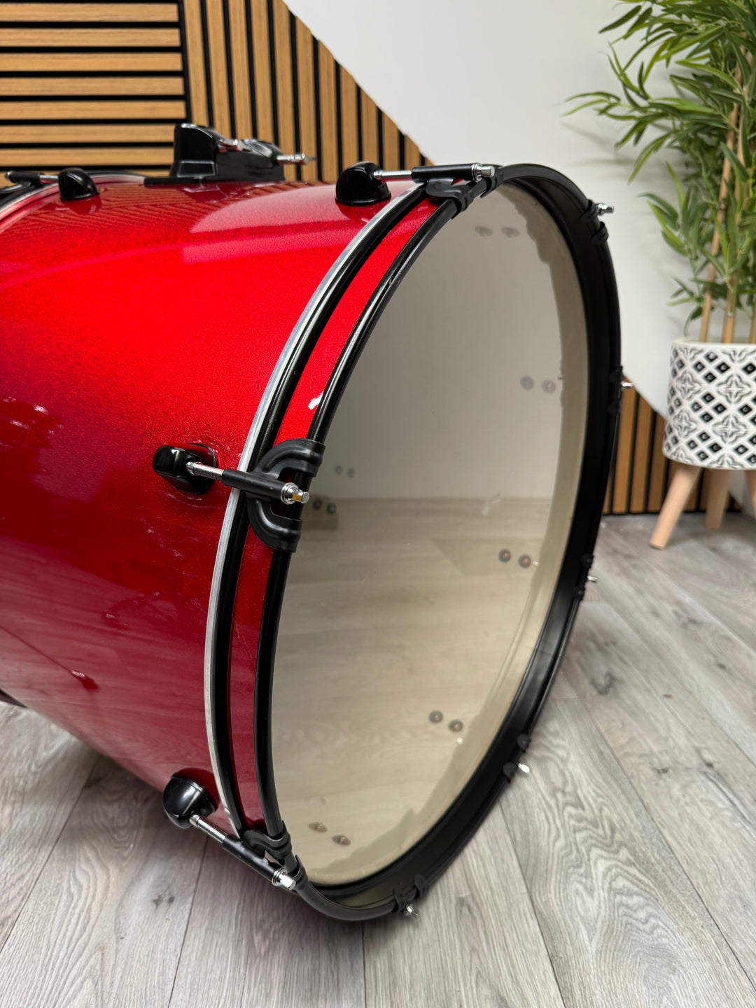 G4M 22"x16" Bass Drum / Kick Drum / Red #OO42