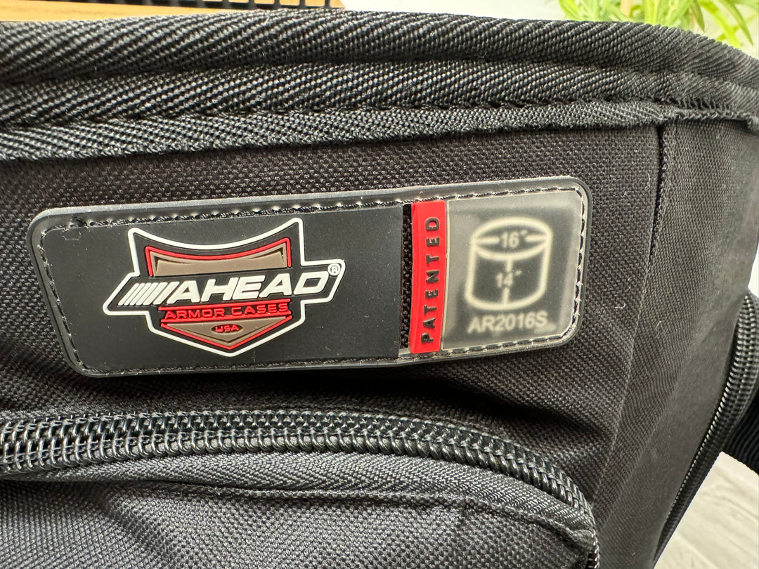 Ahead Armor 16”x14” Tom Drum Lined Soft Case Bag #WE61