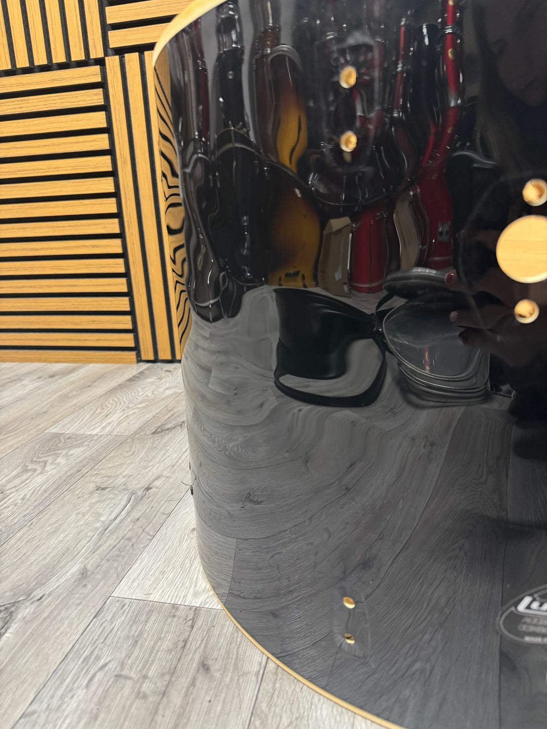 Ludwig Accent Bass Drum Shell 22”x16” Bare Wood Project / Upcycle #OW1