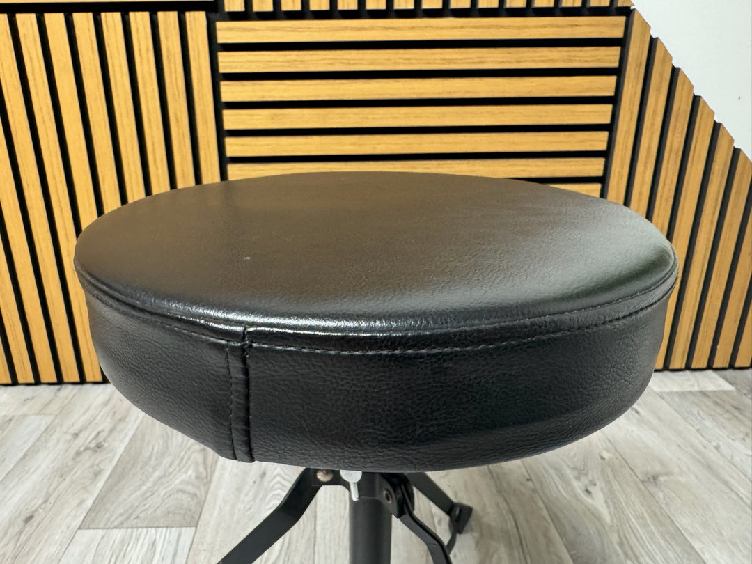 Drum Stool Throne Black / Height Adjustable / Drum Hardware #OW4