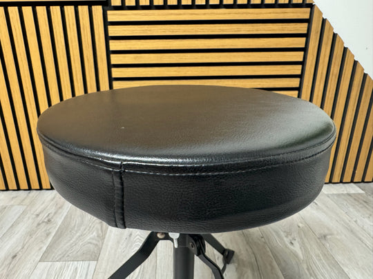 Drum Stool Throne Black / Height Adjustable / Drum Hardware #OW4