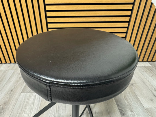 Drum Stool Throne Black / Height Adjustable / Drum Hardware #OW4