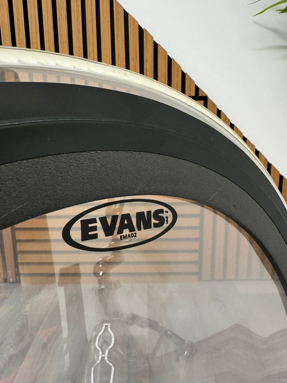 EVANS EMAD2 Clear Batter Bass 22" Drum Head #WE70