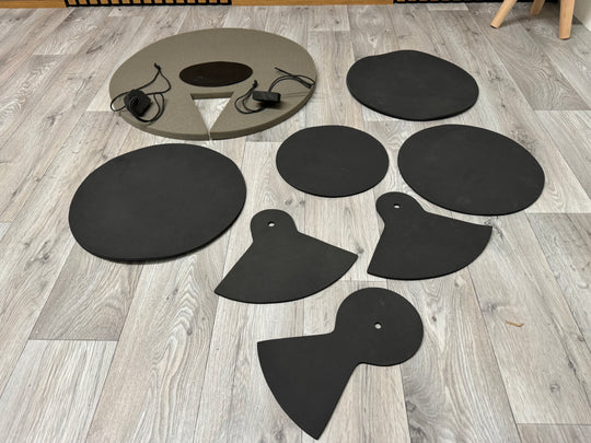 Foam Drum Silencer Pad Set / Practice Pads x8 / Accessory #OO55