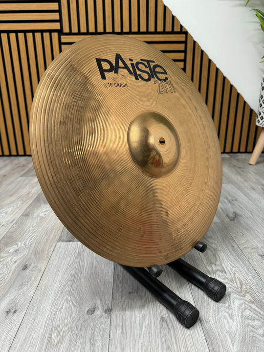 Paiste 201 Bronze Crash 16"/40cm Cymbal / Accessory #OO57