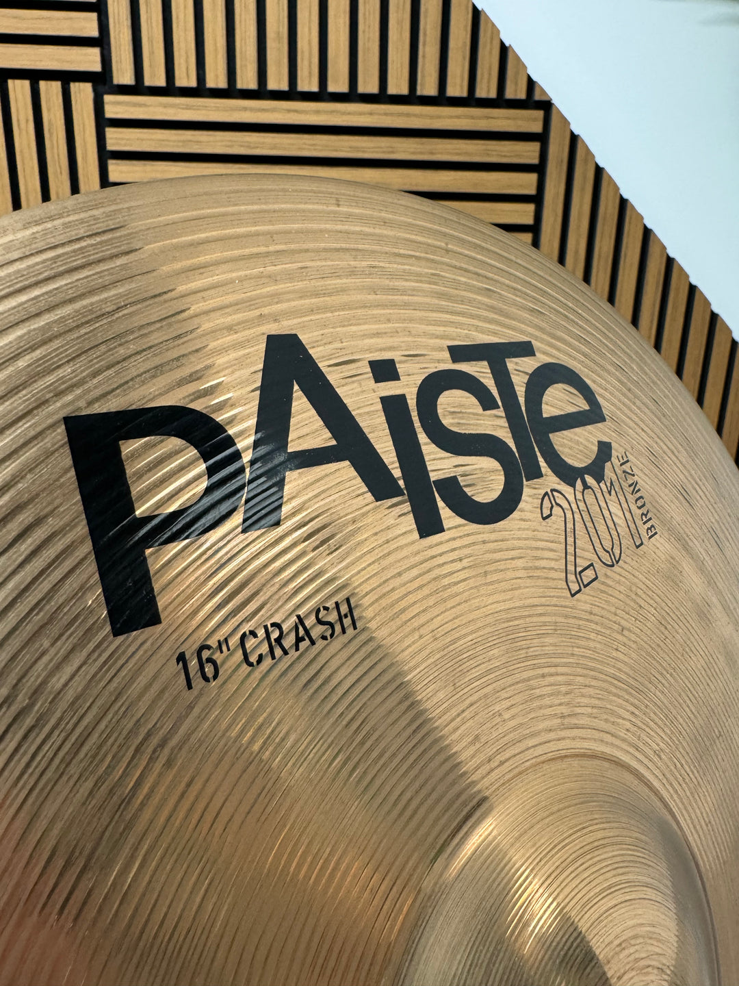 Paiste 201 Bronze Crash 16"/40cm Cymbal / Accessory #OO57
