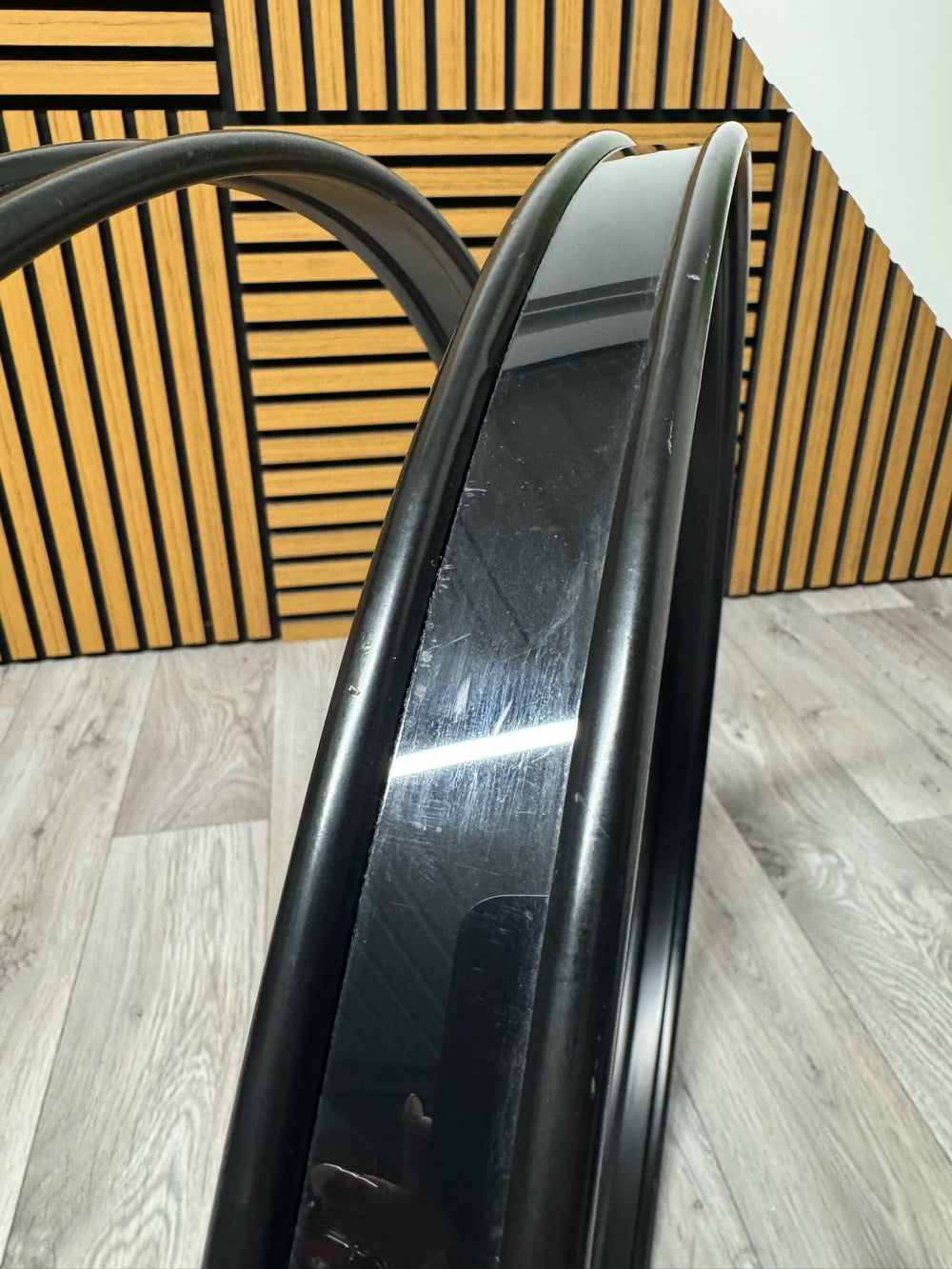 Ludwig Accent Bass Drum 22” Metal Hoops Rims Hardware / Black #OW9