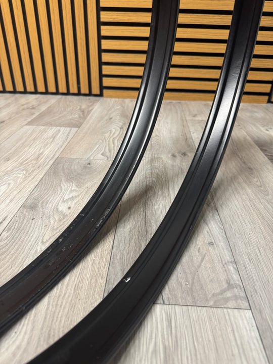 Ludwig Accent Bass Drum 22” Metal Hoops Rims Hardware / Black #OW9