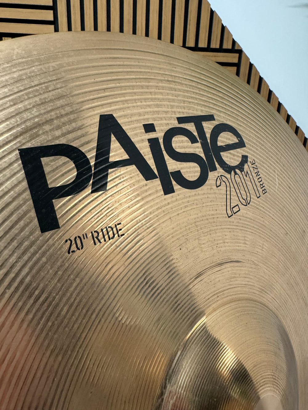 Paiste 201 Bronze Ride 20"/51cm Cymbal #OO58