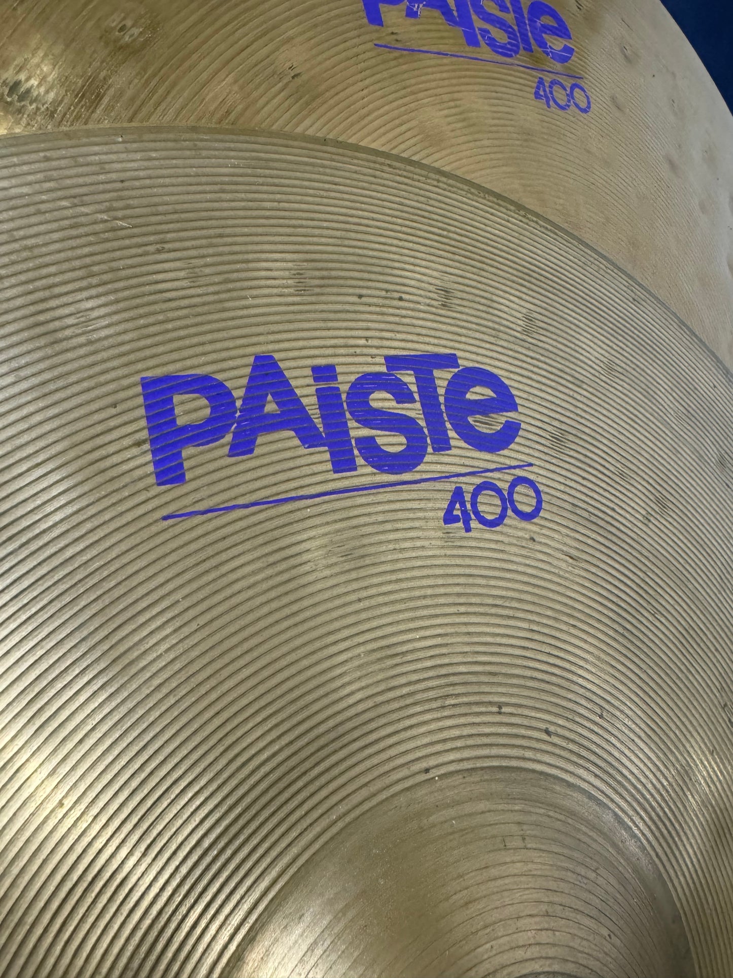 Paiste 400 Hi Hats 14”/35cm Cymbals (Pair) #MS25/MU39