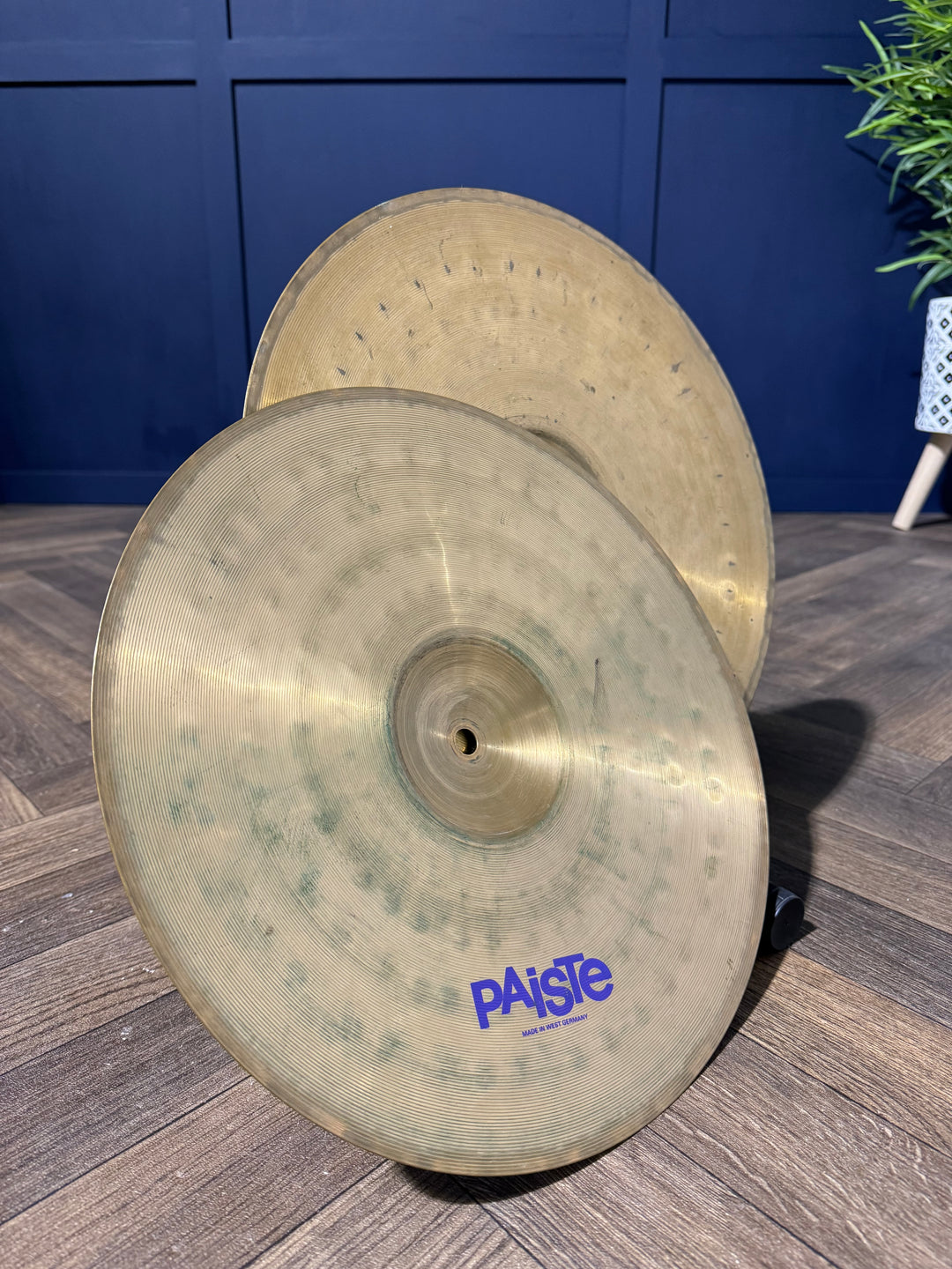 Paiste 400 Hi Hats 14”/35cm Cymbals (Pair) #MS25/MU39