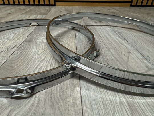 Ludwig Tom Drum 12” 6-Lug Hoops Rims Hardware Tension #OW12