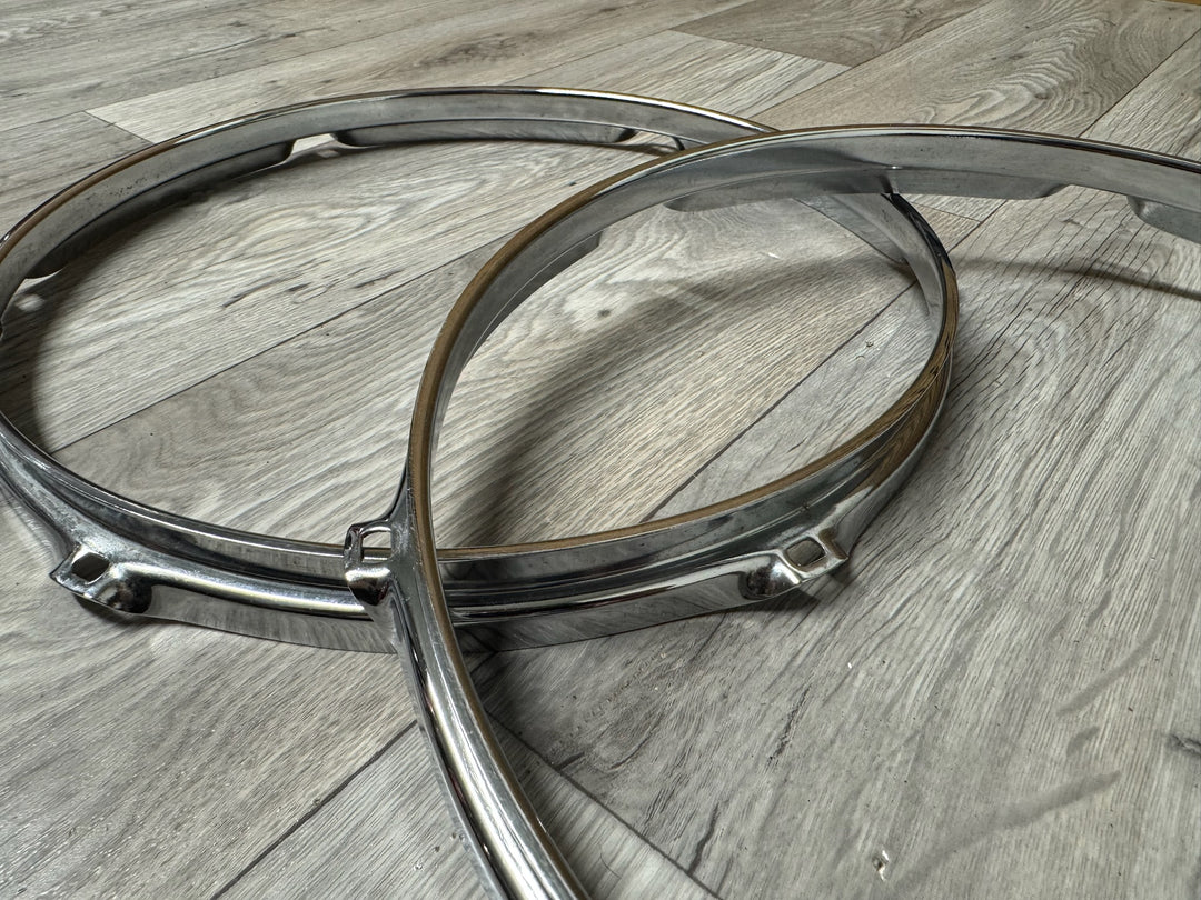 Ludwig Tom Drum 12” 6-Lug Hoops Rims Hardware Tension #OW12