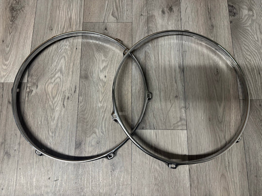 Ludwig Tom Drum 13” 6-Lug Hoops Rims Hardware Tension #OW13