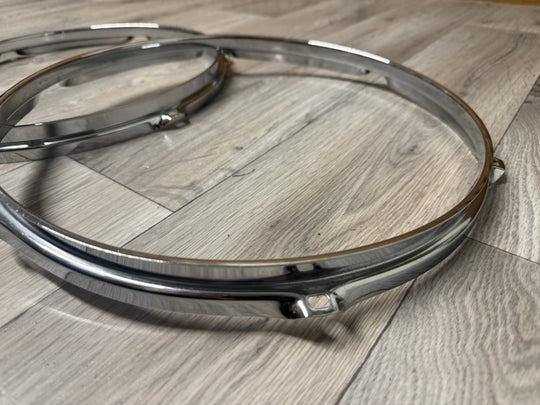 Ludwig Tom Drum 13” 6-Lug Hoops Rims Hardware Tension #OW13