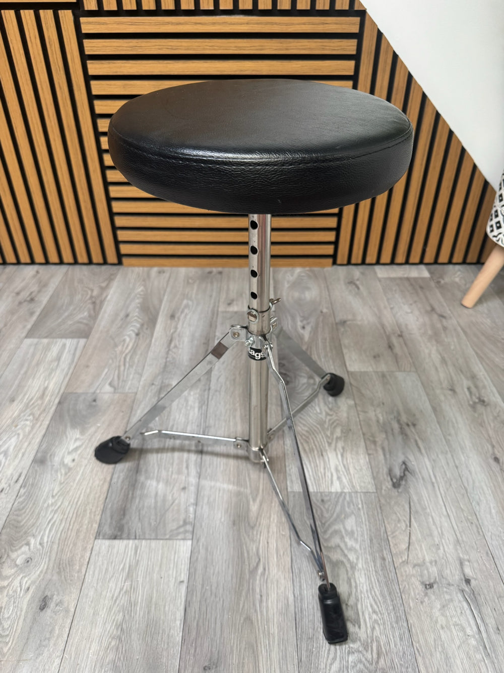 Stagg Drum Stool Throne / Height Adjustable / Single Braced #WL36