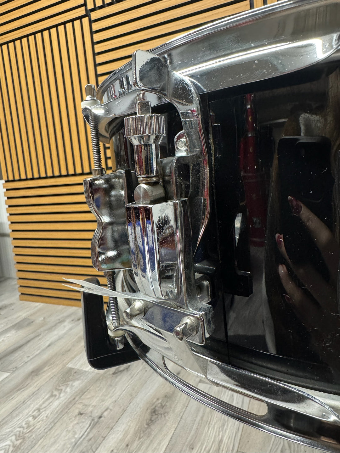 Ludwig Accent CS Snare Drum 14” x 5.5” / 8-Lug / Black #OW20