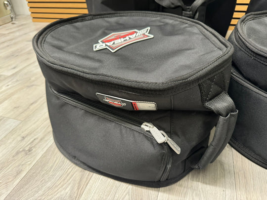 Ahead Amor Drum Case Set x4 / Carry Case / Protection Cases #WE89