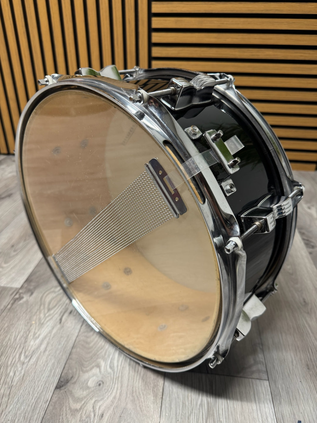 Ludwig Accent CS Snare Drum 14” x 5.5” / 8-Lug / Black #OW20