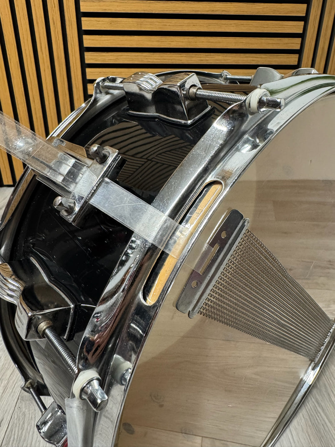 Ludwig Accent CS Snare Drum 14” x 5.5” / 8-Lug / Black #OW20