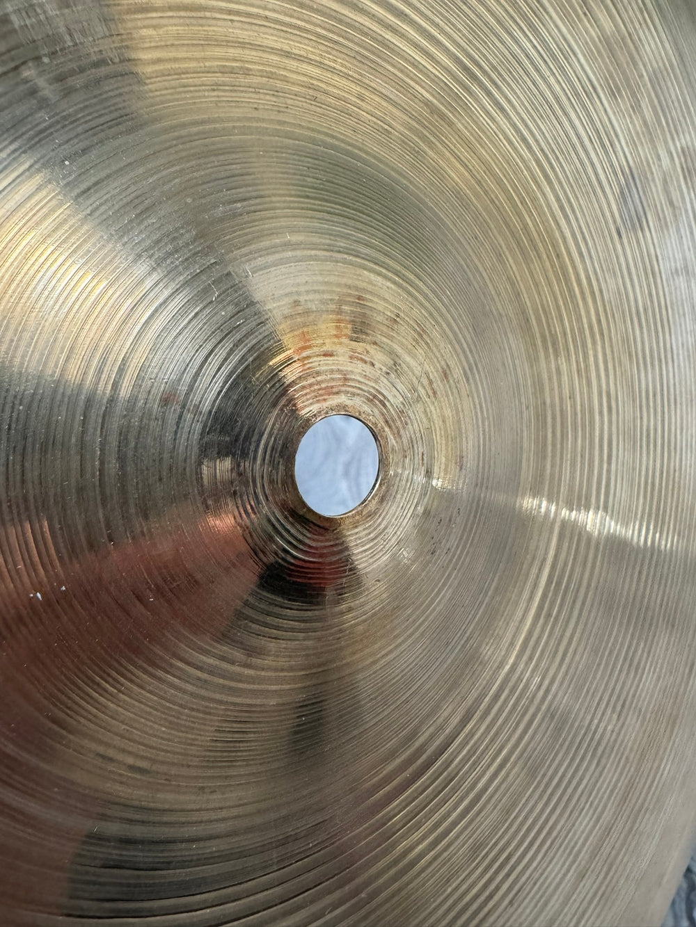 Vintage Zildjian Avedis 14"/35cm Hi Hat Top Cymbal #WE100