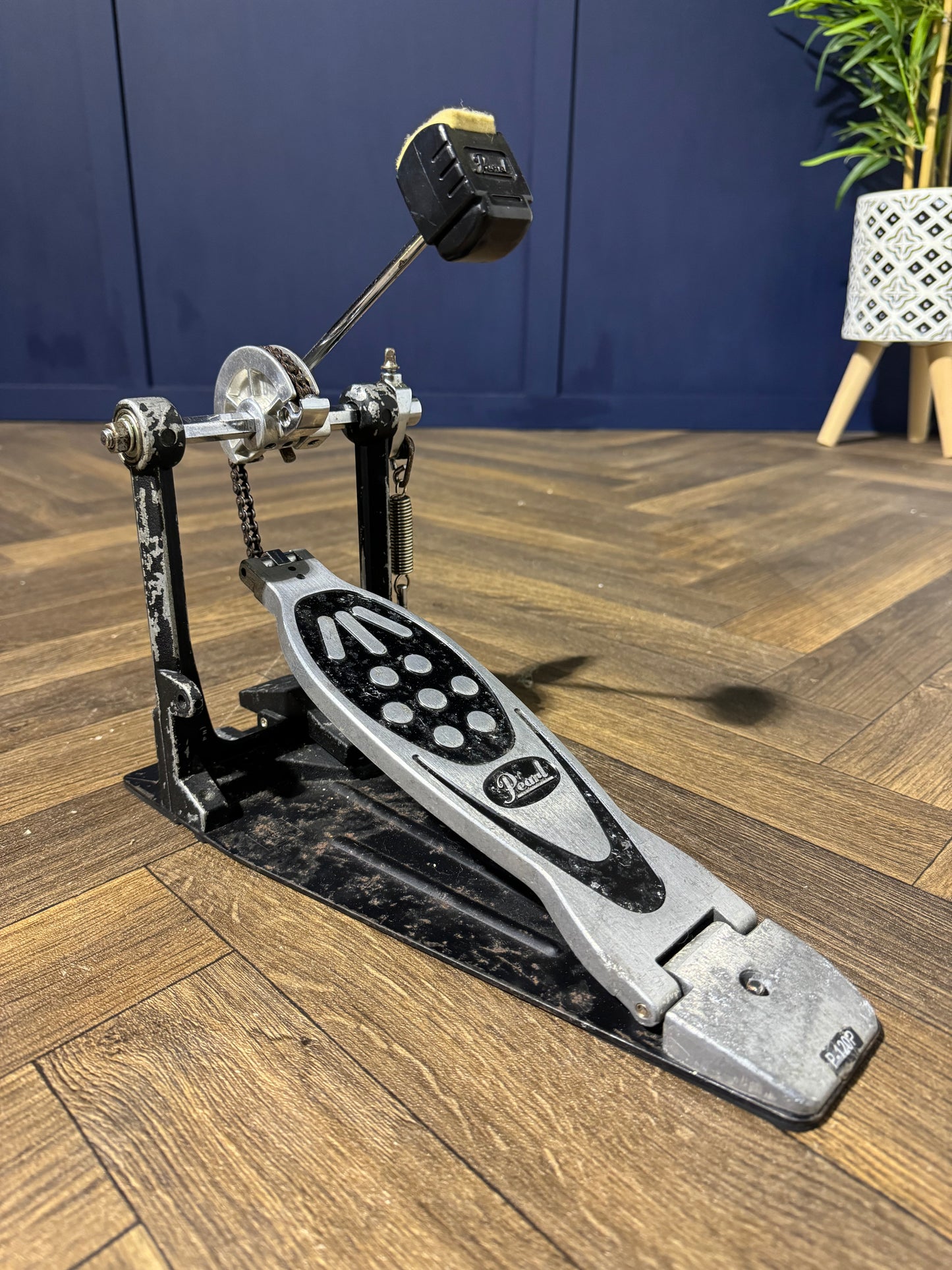 Pearl P-120 Single Bass Drum Pedal / Kick Pedal / Hardware #MS48