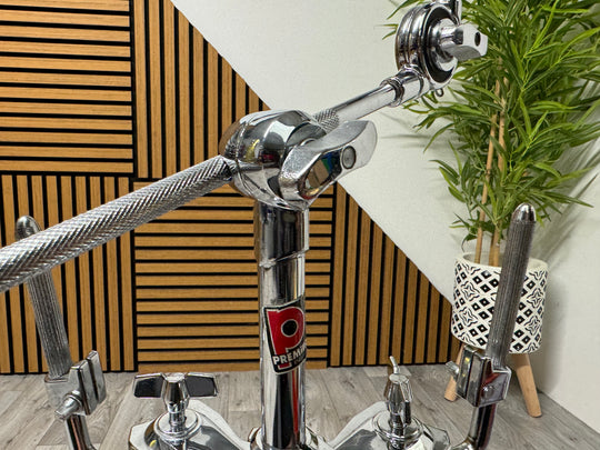 Premier 28mm Bass Drum Single Post Holders Arm Mount with Boom Arm #OO79