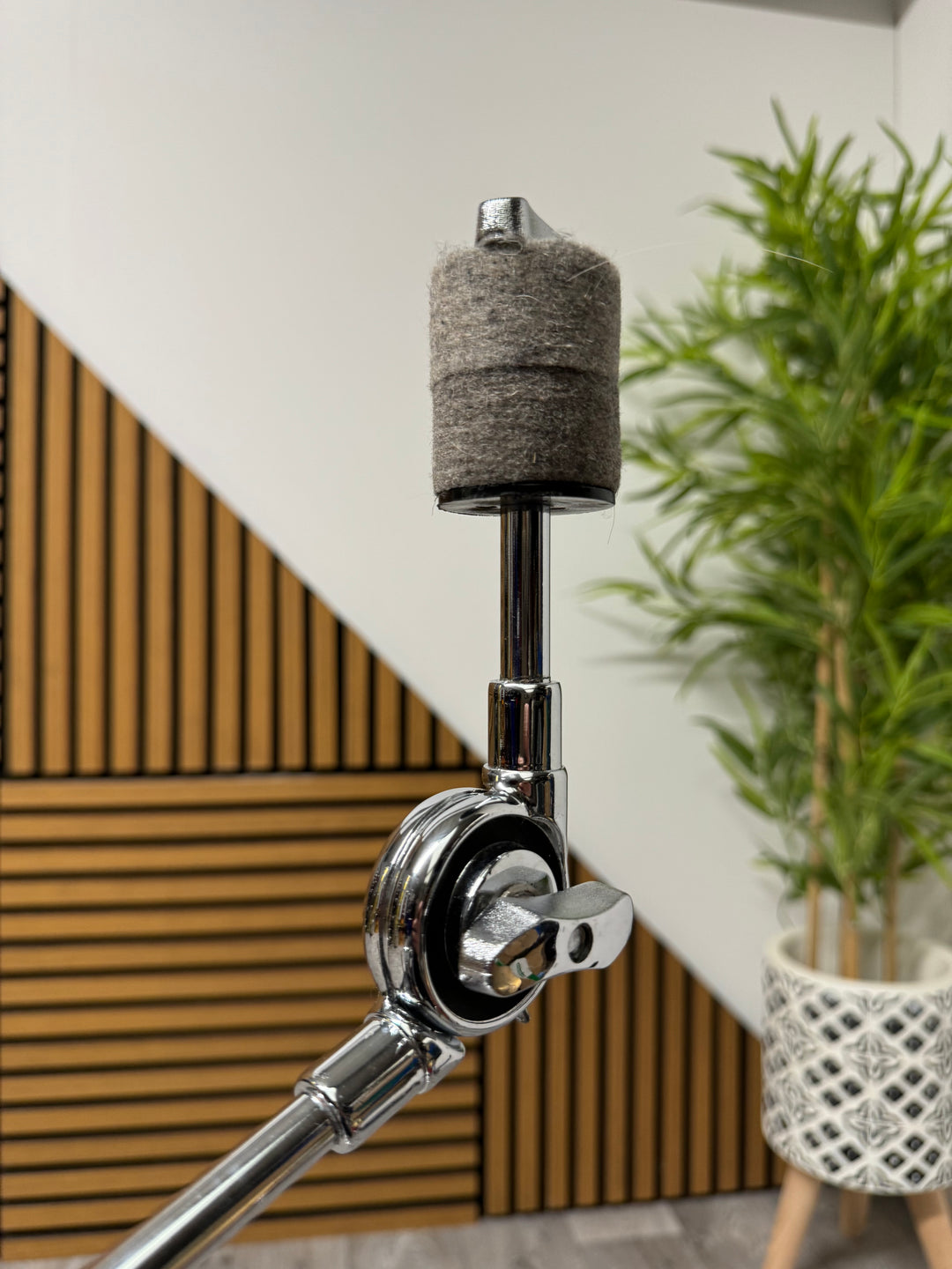 Premier 28mm Bass Drum Single Post Holders Arm Mount with Boom Arm #OO79