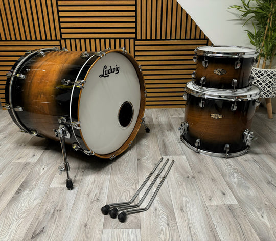 Ludwig Epic X Over Drum Kit 3-Piece Shell Pack / 22” #OO