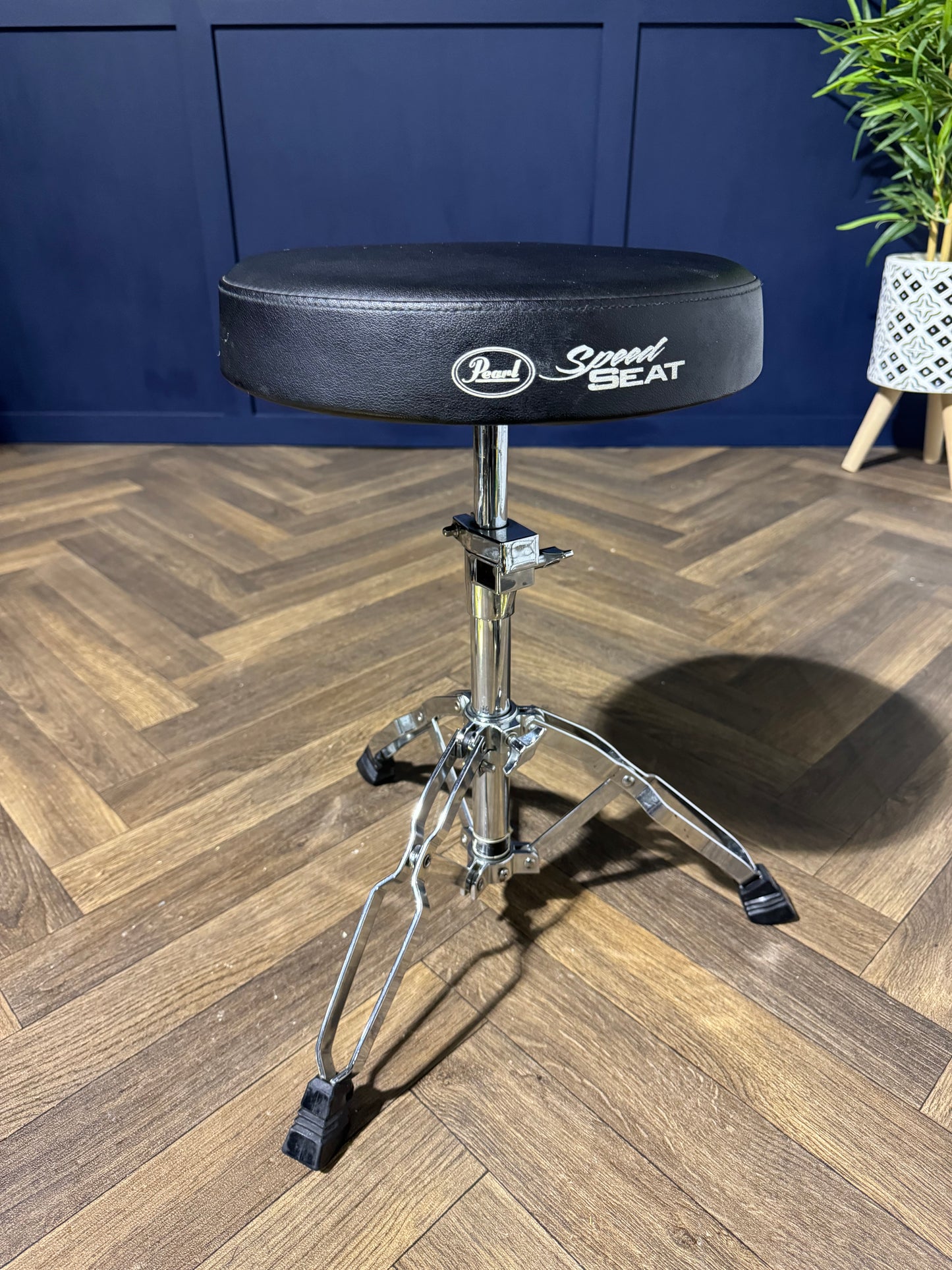 Pearl Speed Seat Drum Stool Throne / Round Top #MS58