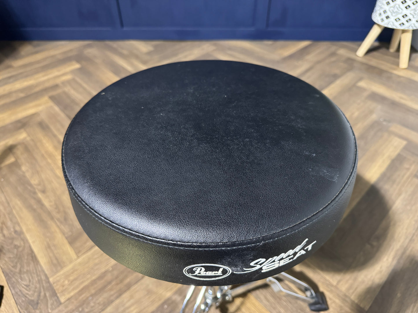 Pearl Speed Seat Drum Stool Throne / Round Top #MS58