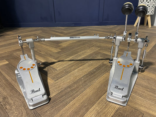 Pearl P-932 Double Bass Drum Kick Pedal / Chain Drive / Hardware #MK72