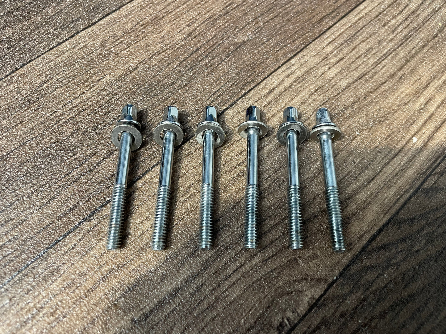 Gretsch Drum Tension Rods 56mm Screws Tom Hardware x6 #LL116