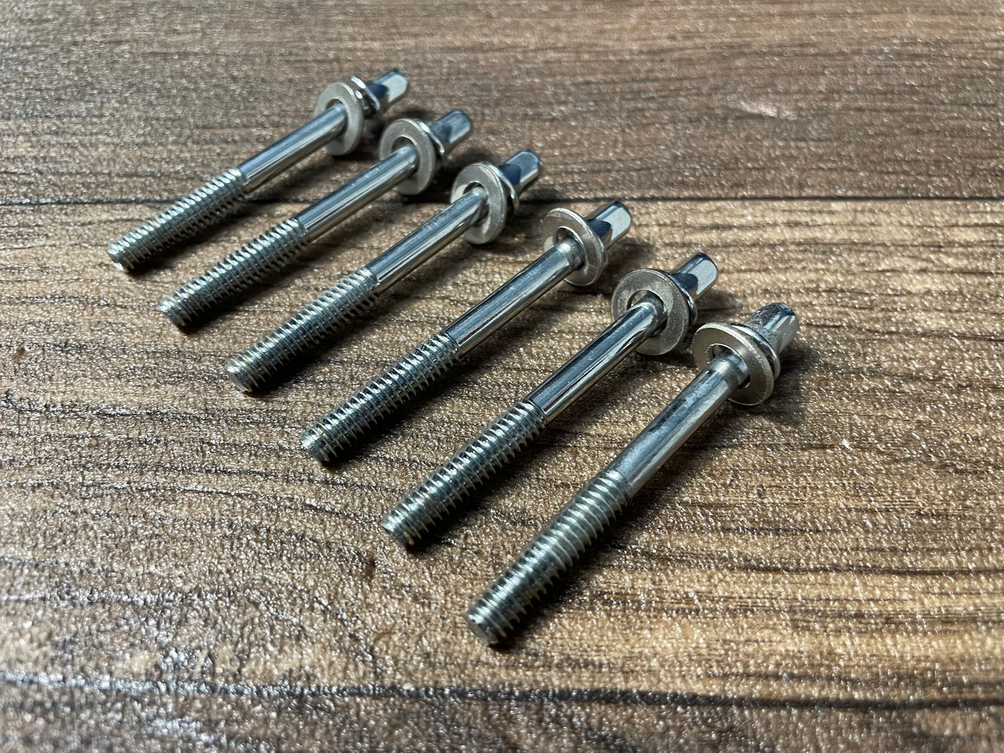 Gretsch Drum Tension Rods 56mm Screws Tom Hardware x6 #LL116