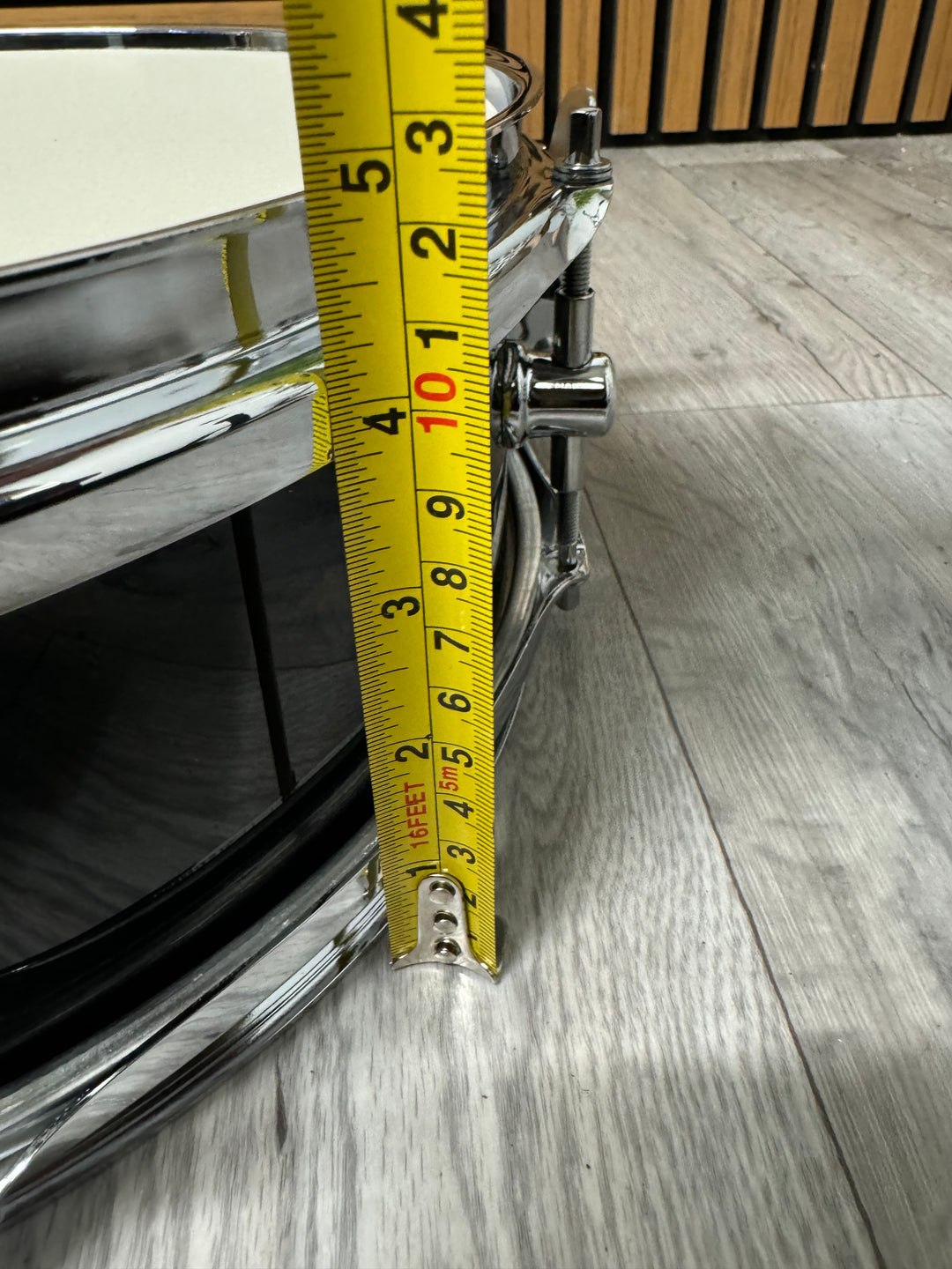 Pearl Roadshow Snare Drum 12” x 4” / 6-Lug / Black #VK16