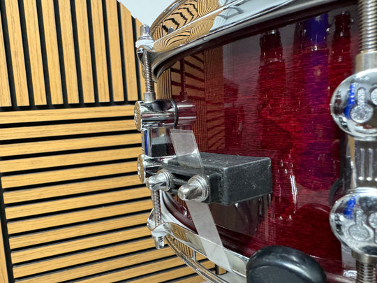 SONOR 3007 Maple Snare Drum 14” x 5.5” / 10-Lug / Red #VK17