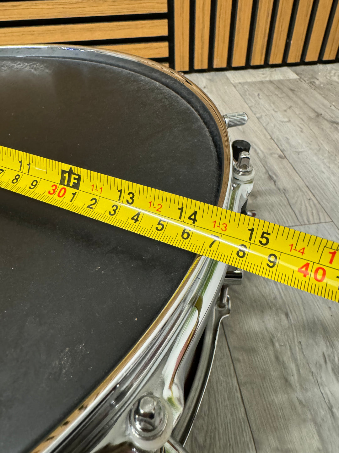 SONOR 3007 Maple Snare Drum 14” x 5.5” / 10-Lug / Red #VK17