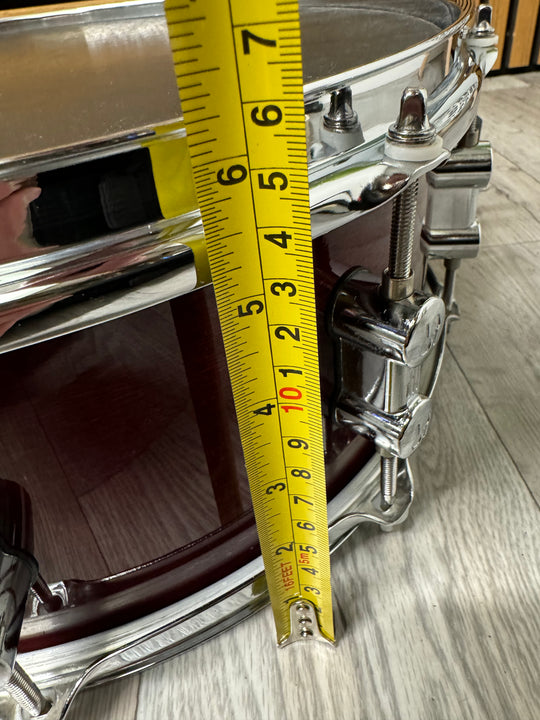SONOR 3007 Maple Snare Drum 14” x 5.5” / 10-Lug / Red #VK17