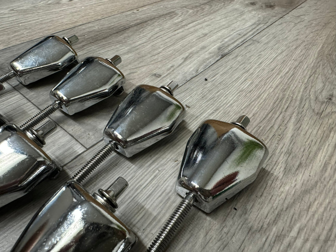 Bass Drum Tension Rods & Claws Drum Hardware x8 #VK39
